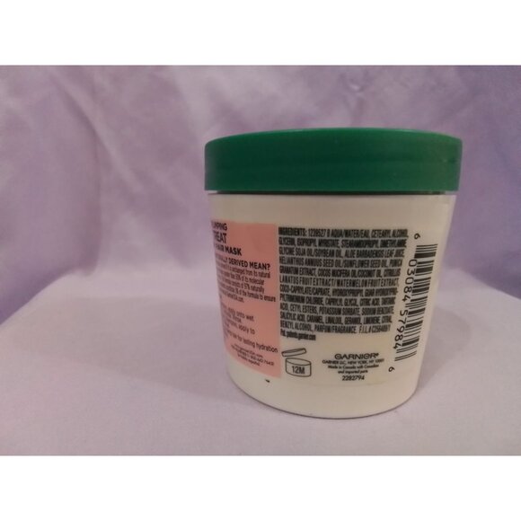 Garnier Fructis Plumping Treat 3-In-1 Hair Mask With Watermelon Extract 3.4 Fl O - Picture 3 of 3